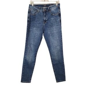CURVE‎ APPEAL Size 4 Casual Medium Wash Denim High Rise Essential Skinny Jeans